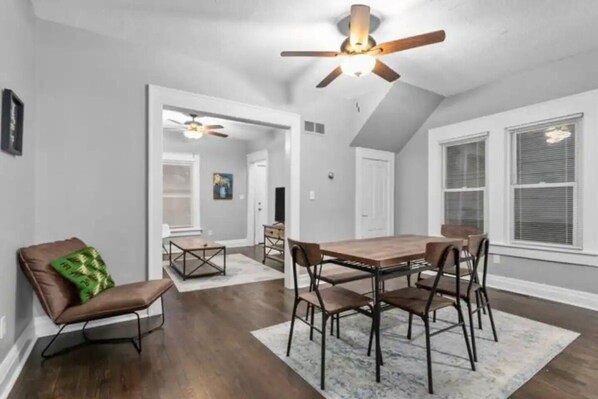 Dining - Prime West Plaza Retreat: Cozy Bungalow Steps from KU Med & 39th St! (Kansas City)