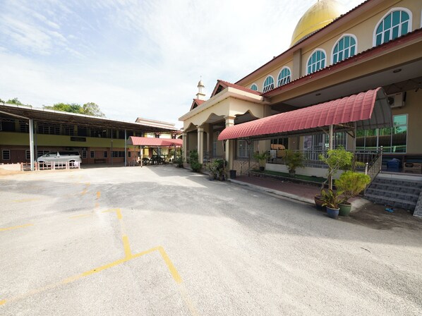 Fassade der Unterkunft