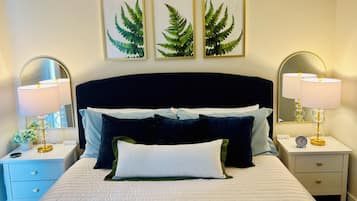 3 bedrooms, iron/ironing board, WiFi, bed sheets