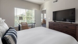 Appartement Standard, 2 chambres (QueenBed) | 1 chambre, décoration personnalisée, ameublement personnalisé, bureau