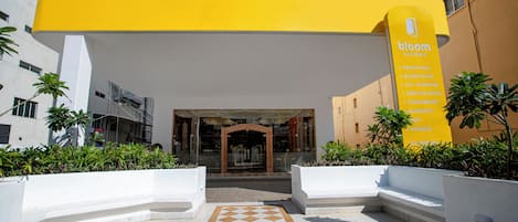 Entrée de l’hébergement