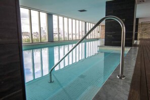 Indoor pool, outdoor pool
