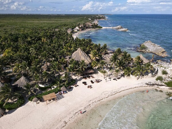 Beach - Lux Studio w/ Private Plunge Pool + Gym | Lik Zama (Tulum)