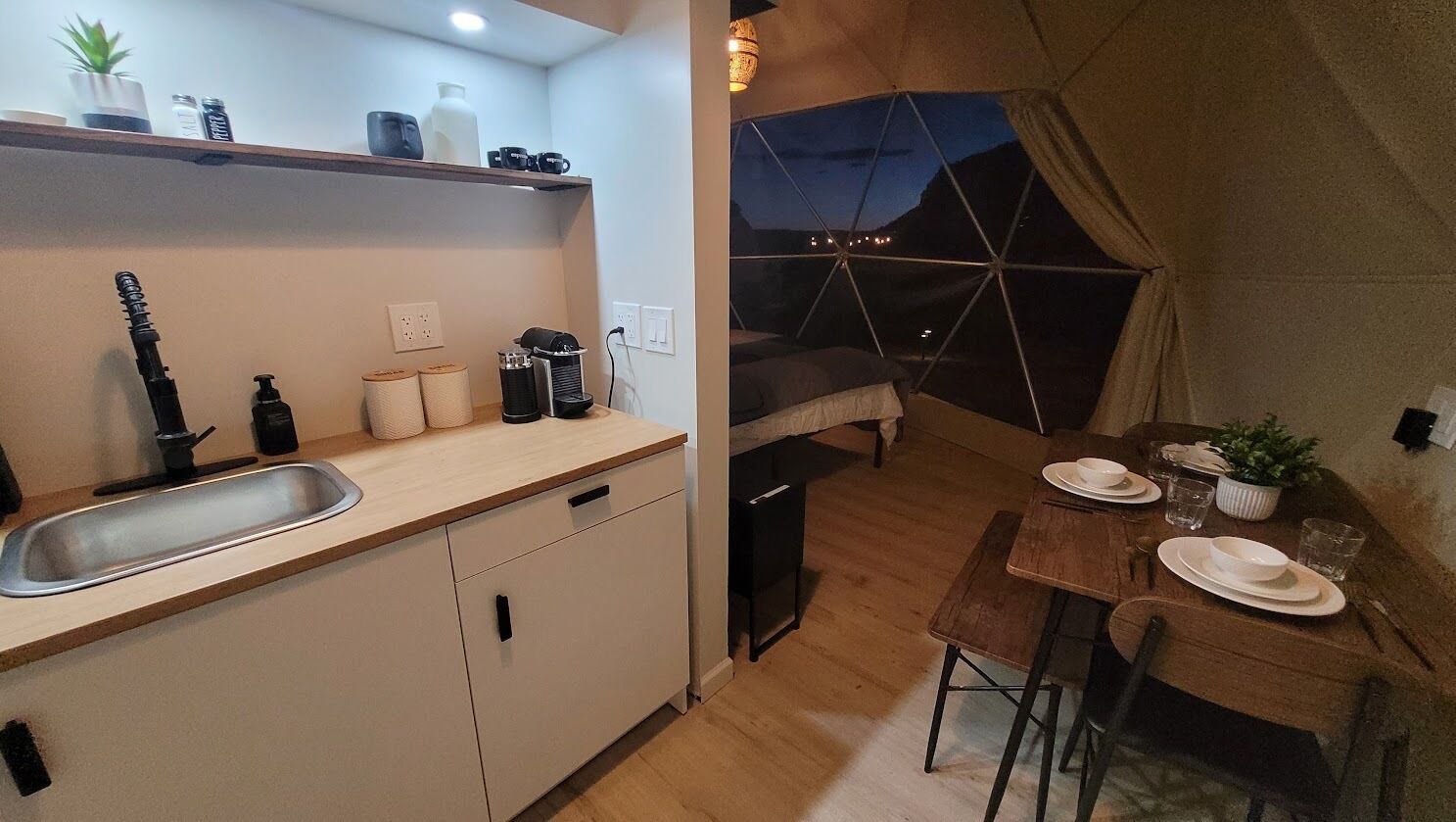 Superior-Zelt, Bergblick | Esszimmer