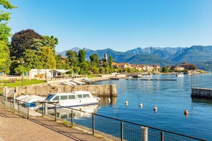 Enjoy serene lakeside views and stroll along the waterfront promenade.