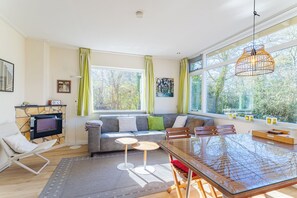 Fernseher, Kamin