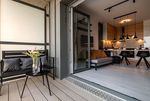 Wrocław Studio - Balcony, Fitness, Kayak - by Rentujemy