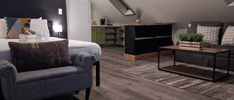 1 chambre, fer et planche à repasser, Wi-Fi, draps fournis