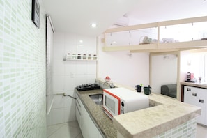 Studio | Private kitchen | Full-size fridge - A-3806 (Rio de Janeiro)