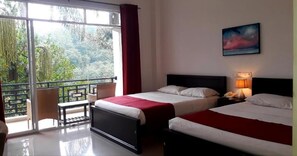 Chambre Triple Deluxe, balcon, vue fleuve