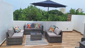 Terraza en la azotea