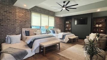 4 habitaciones, wifi y ropa de cama