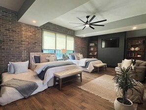4 habitaciones, wifi y ropa de cama 