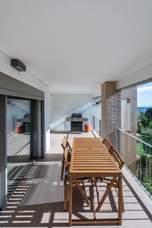 House | Outdoor dining - Inviting 3-bed House in Mijas (Mijas)