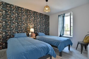 2 chambres, fer et planche à repasser, Wi-Fi gratuit
