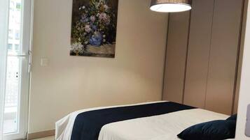 1 makuuhuone, silitysrauta/-lauta, Wi-Fi, vuodevaatteet