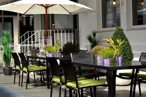 Udendørs spisemuligheder