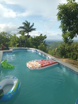 Pool - Delightful country bungalow in Cordillera Septentrional Espaillat Moca (moca)