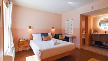 1 chambre, bureau, accès au Wi-Fi (inclus), literie fournie