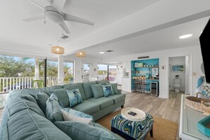 House, Multiple Beds (Hazel Mae's Hideaway) | Living area - Hazel Mae's Hideaway (Gulf Shores)