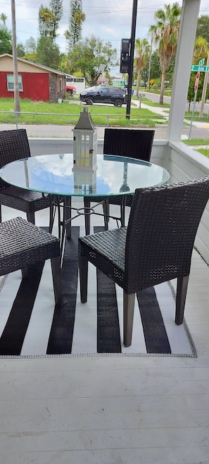 Outdoor dining