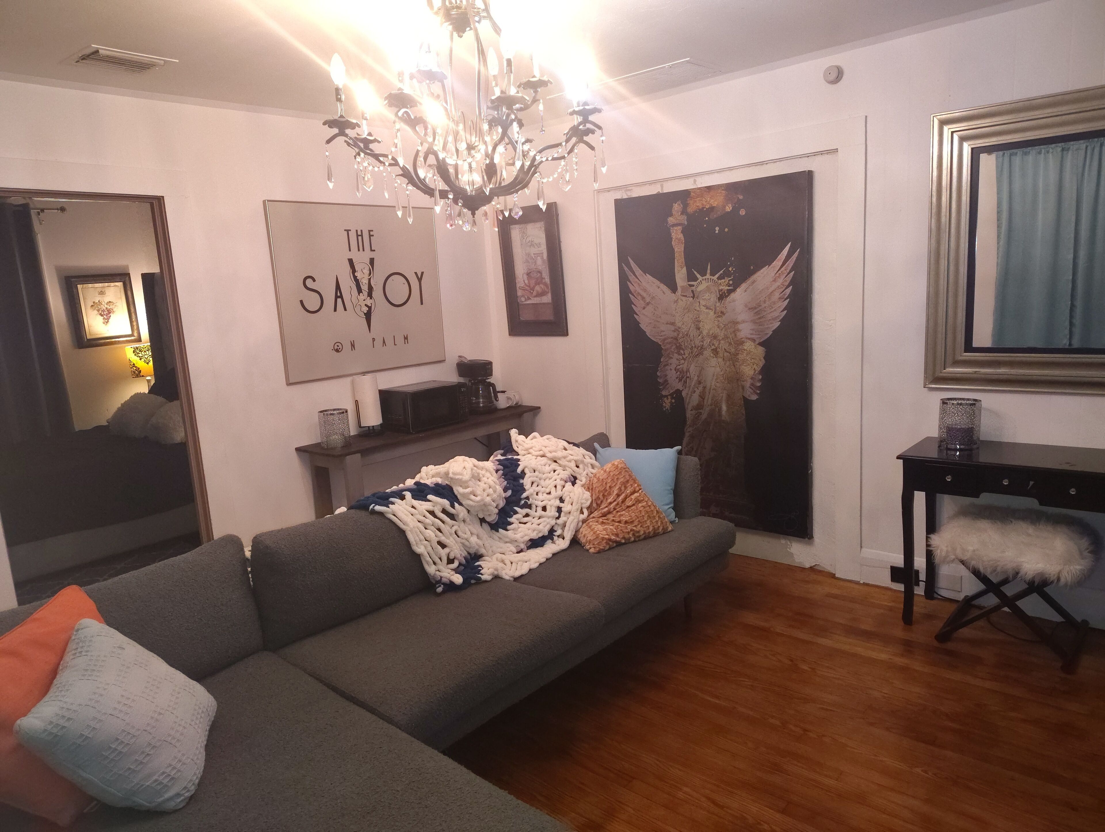 スマートテレビ、暖炉