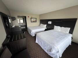 標準雙人房 | 1 間臥室、書桌、筆電工作空間、遮光布/窗簾