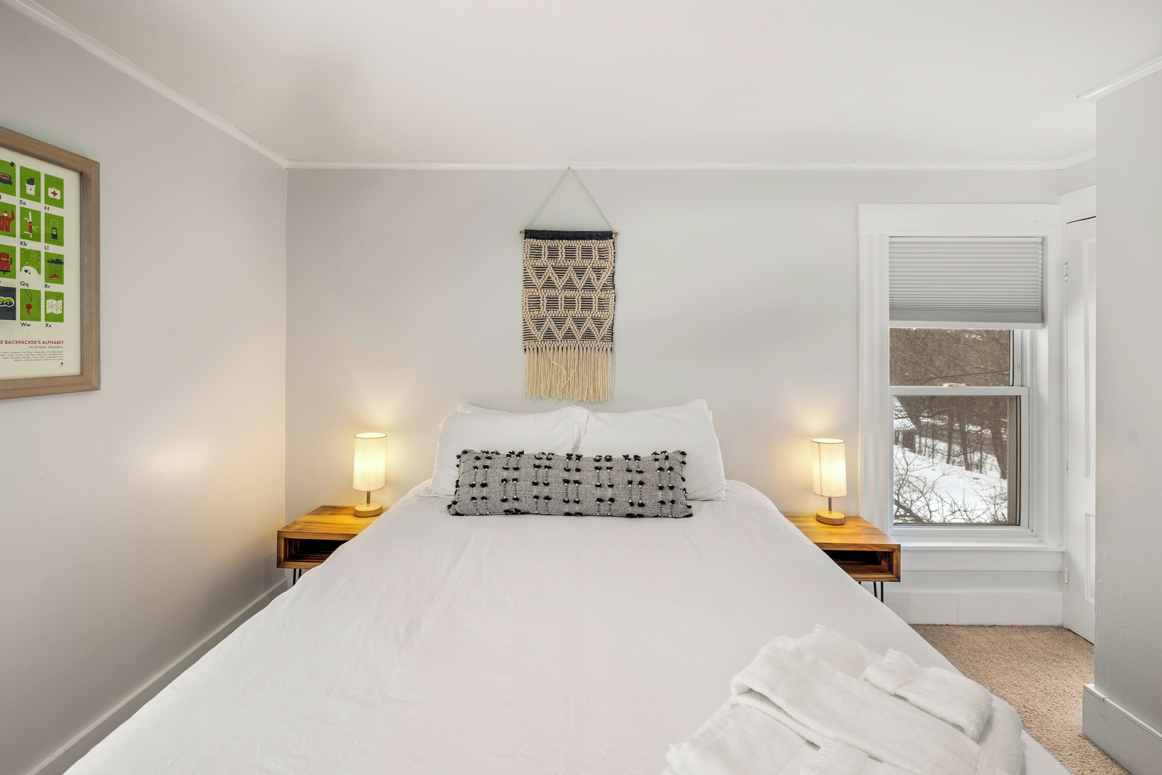 2 chambres, fer et planche à repasser, Wi-Fi, draps fournis