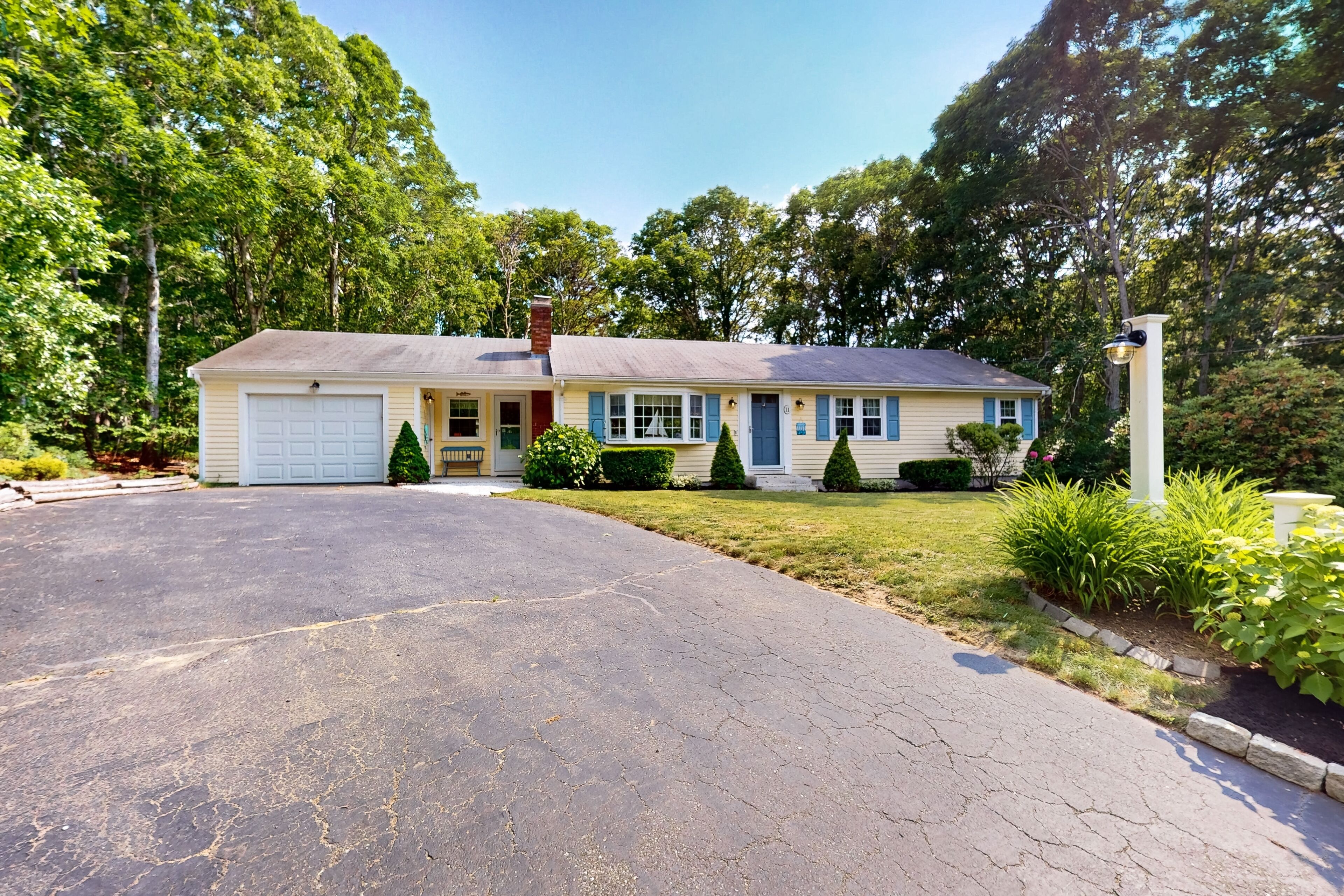 Private house convenient to Dennis beaches with W/D,  A/C,  yard, and ping pong