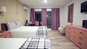 Standard Double Room, Patio, Mountain View | Individually decorated, individually furnished, desk, laptop workspace - Pinnacle Lodge  (Bondville)