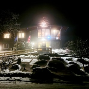 Front of property - evening/night