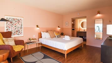 1 chambre, bureau, accès au Wi-Fi (inclus), literie fournie