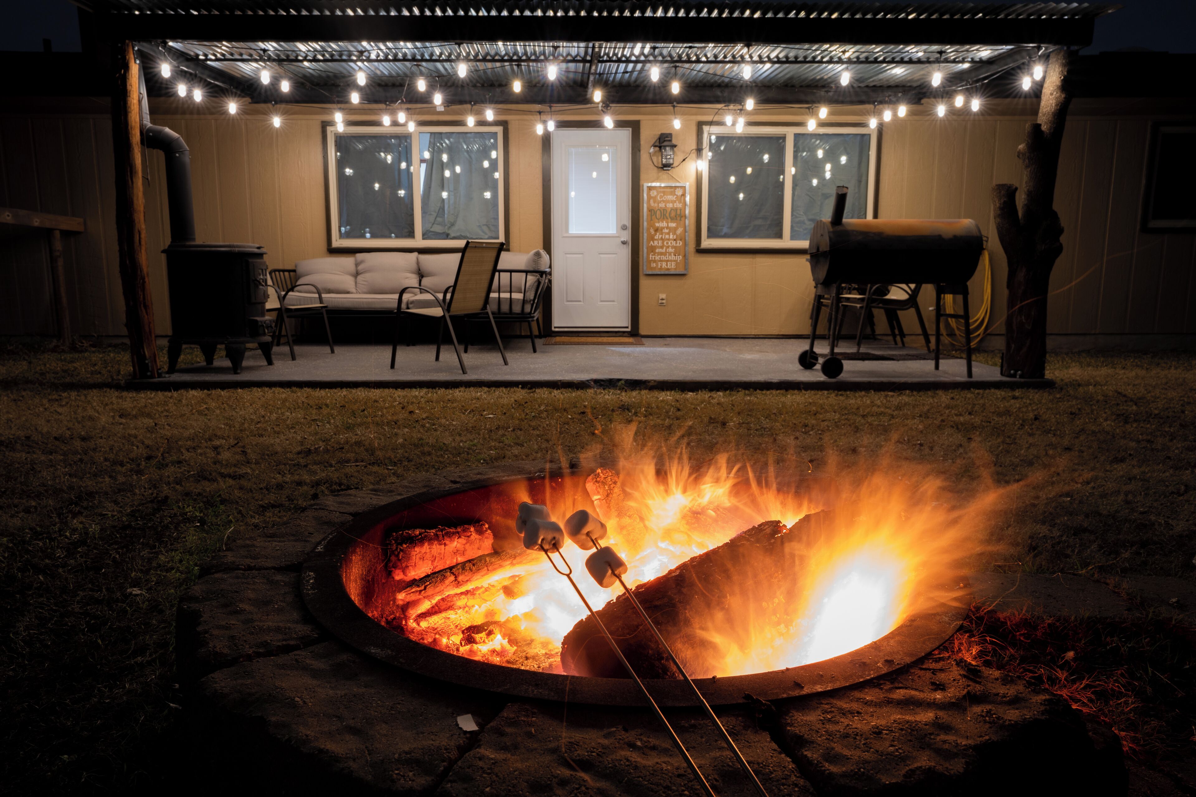 Overnatningsstedets område