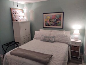 1 chambre, fer et planche à repasser, Wi-Fi, draps fournis