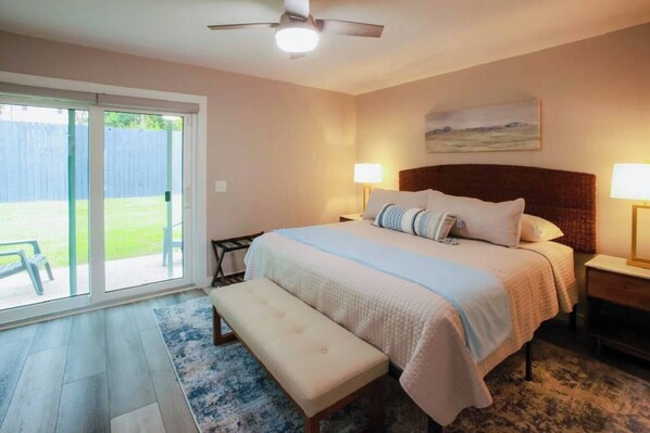 1 soverom, strykejern/-brett, wi-fi og sengetøy