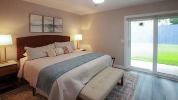1 slaapkamer, een strijkplank/strijkijzer, gratis wifi, beddengoed
