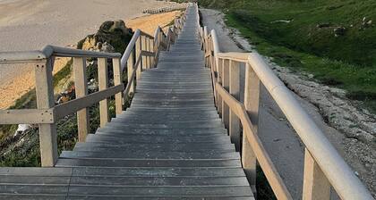 Holiday apartment or home office with a view of Lisbon & the Atlantic coast.