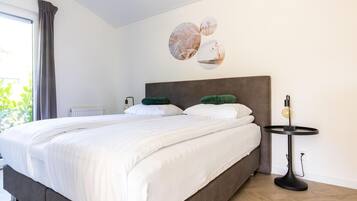 Alpehytte | 2 soveværelser, individuel indretning, sengetøj