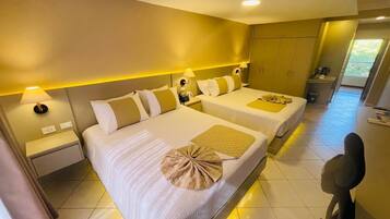 Luxury Double Room | 1 bedroom, down comforters, in-room safe, individually furnished