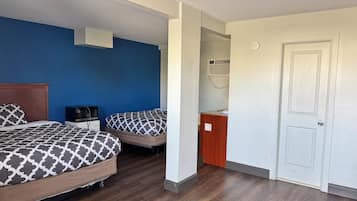 Room, 2 Queen Beds, Non Smoking | Free WiFi, bed sheets