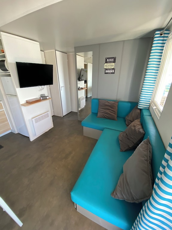 Mobile Home Vue Mer En Hauteur De La Côte Dopale - Équihen-Plage