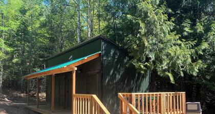 Cozy yurt nestled in a private forest
