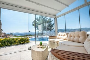 Fireplace, heated floors - Premium Bodrum Panorama Mansion (Bodrum)