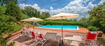 Villa Querceto With Pool e Tennis Private