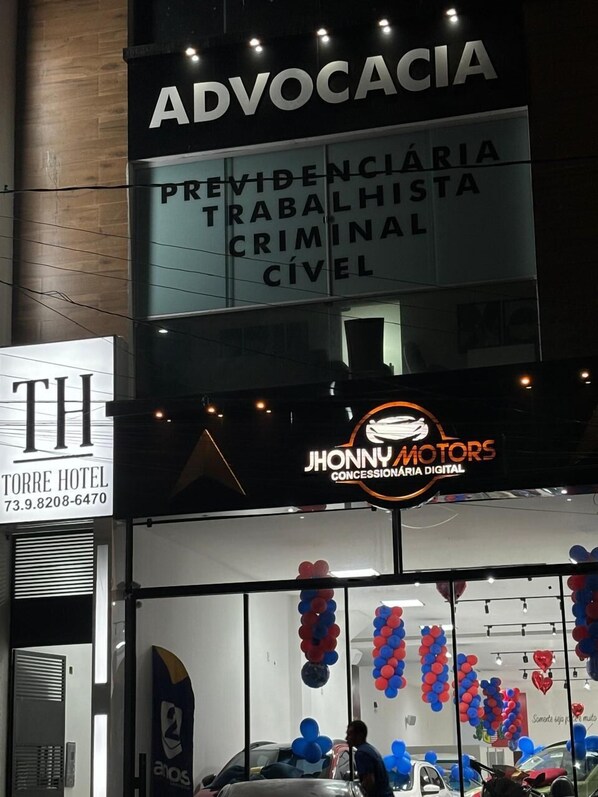 Fassade der Unterkunft