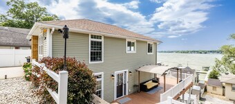 Luxurious Lake House w/Amazing Outdoor Space! Steps From a Private LakeFront! 