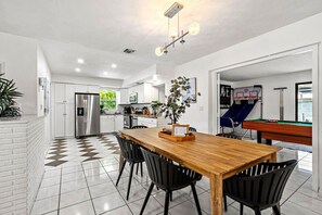 Interior - Beachside Escape : Poolhouse w/ Game Room + Grill (Lantana)