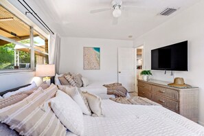 4 habitaciones, escritorio, tabla de planchar con plancha y wifi gratis 