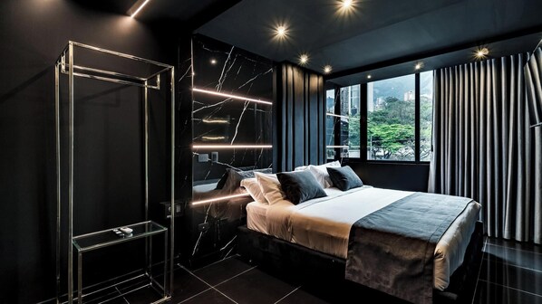 Deluxe Apartment | In-room safe, soundproofing, iron/ironing board, free WiFi - 444 jds (Medellín)