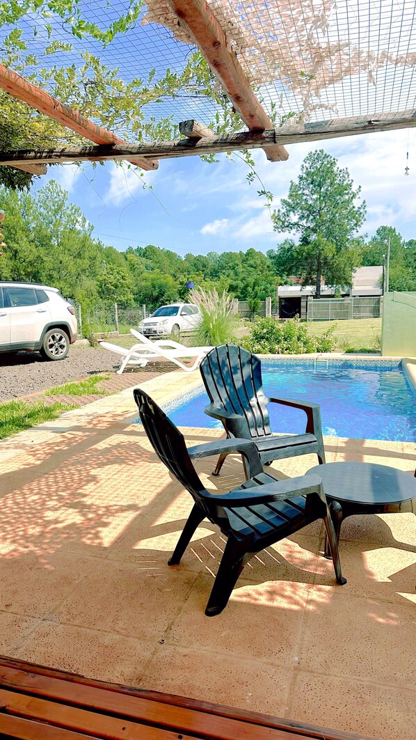 Pool - Cottage surrounded by nature with comfort and warmth (pet friendly). (Barrio del lago, Candelaria)